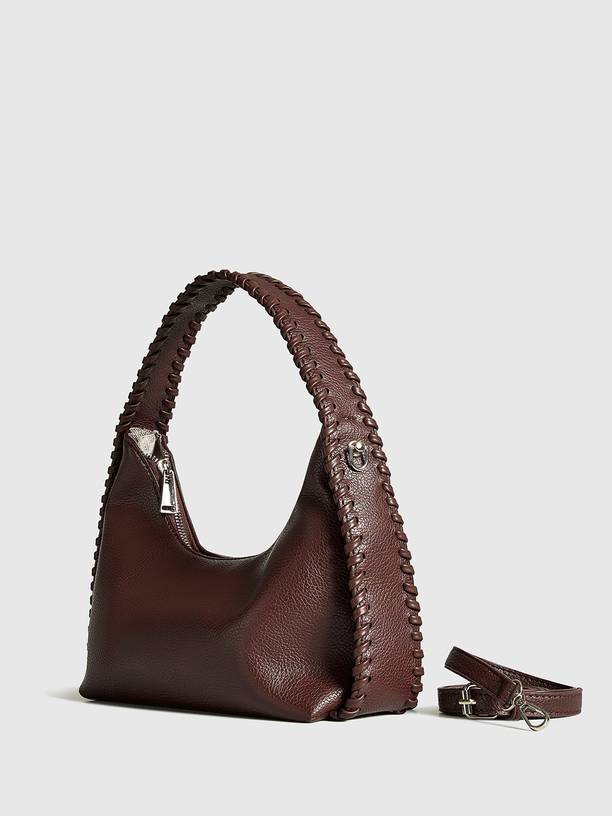 Chic Geweven Rits Tote Bag voor Makkelijk Stijl