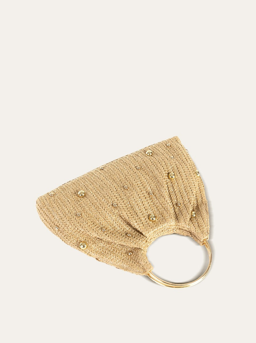 Chique Bead Crochet Hobo Bag voor Mo effortless Stijl