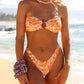 Strapless Bikini Push-Up Zwempak voor Vrouwen met Flatteuze Ondersteuning