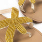 Zachte wollenslippers met parels voor een elegante en comfortabele uitstraling