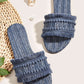 Chique Fringe Pantoffels voor Knusse Comfort