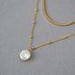 Betoverende Gestapelde Barok Parels Ketting - Elegante Alette Design