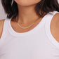 Elegant Gelaagde Visgraatketting - Isa voor een stijlvolle uitstraling