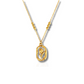 Elegante Gouden Rozen Hanger Ketting - Penelope, de perfecte sieradenset voor een stijlvolle uitstraling