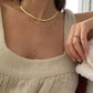 Elegant Gelaagde Visgraatketting - Isa voor een stijlvolle uitstraling