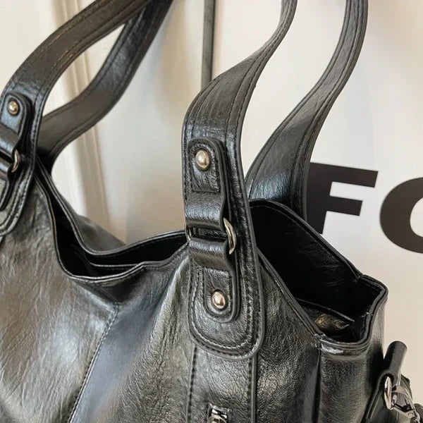 UrbanTote™ | Grote PU-Leren Damestas Met Meerdere Vakken En Afneembare Schouderband