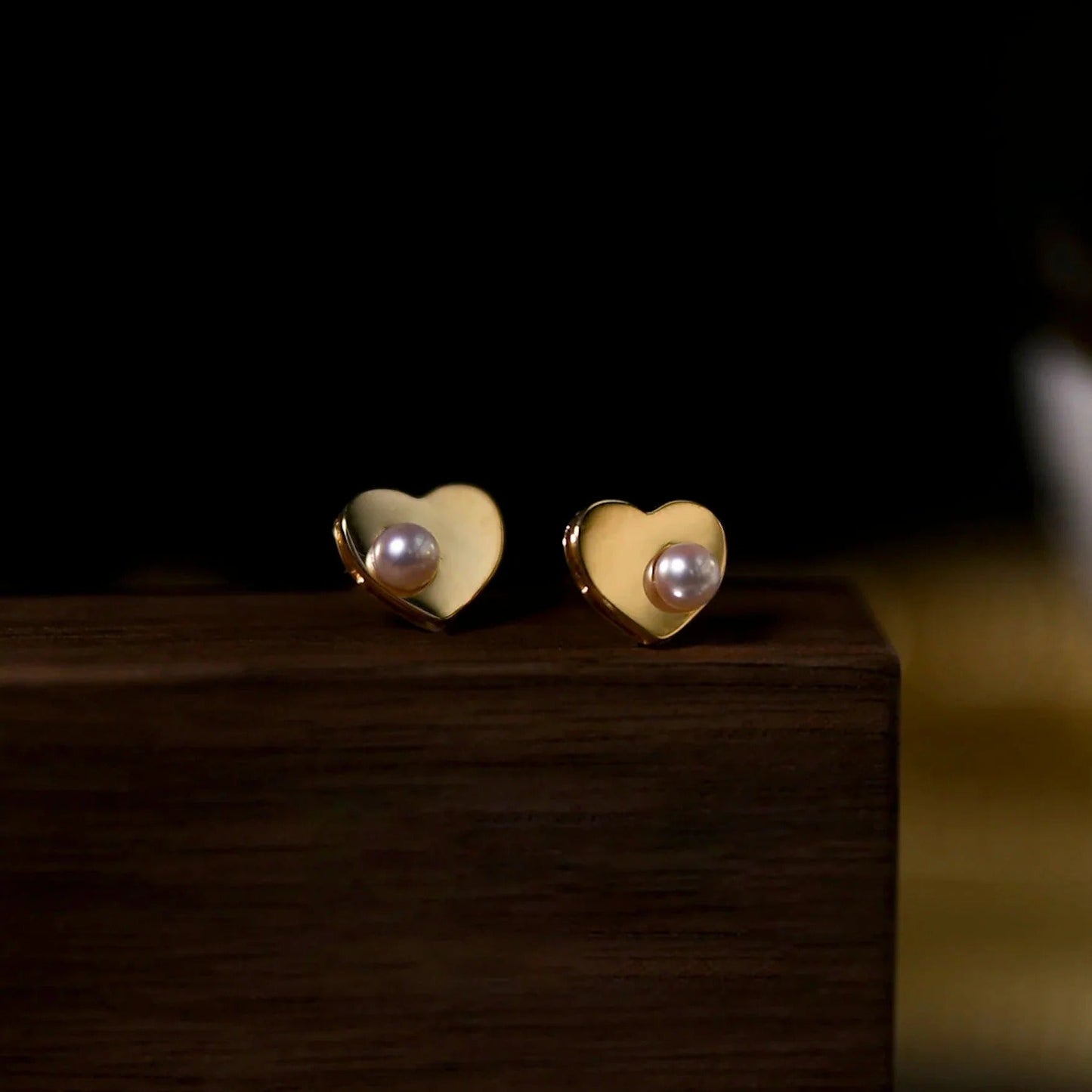 Franse Spiegel Parel studs - Riva