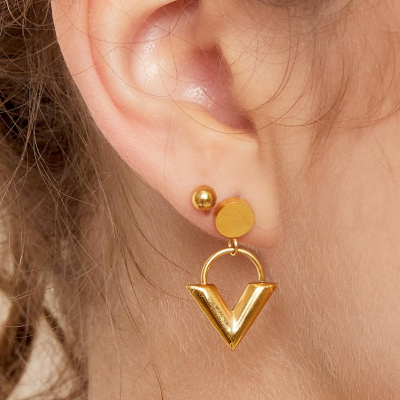 Luxe Stud Oorbellen - Lucretia