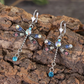 Stijlvolle Zilveren Dragonfly Oorbellen met Elegante Snede