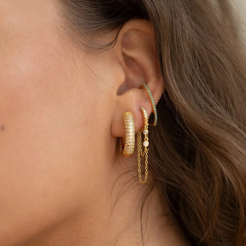 Luxe Glamour Oorbellen - Kiki