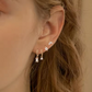 Elegante Bloem Vierkante Oorbellen Set voor Vrouwen - Vero