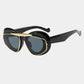 Chic Contrast Cat Eye Sunglasses for a Stylish Look