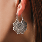 Lotus Mandala Oorbellen | Goud
