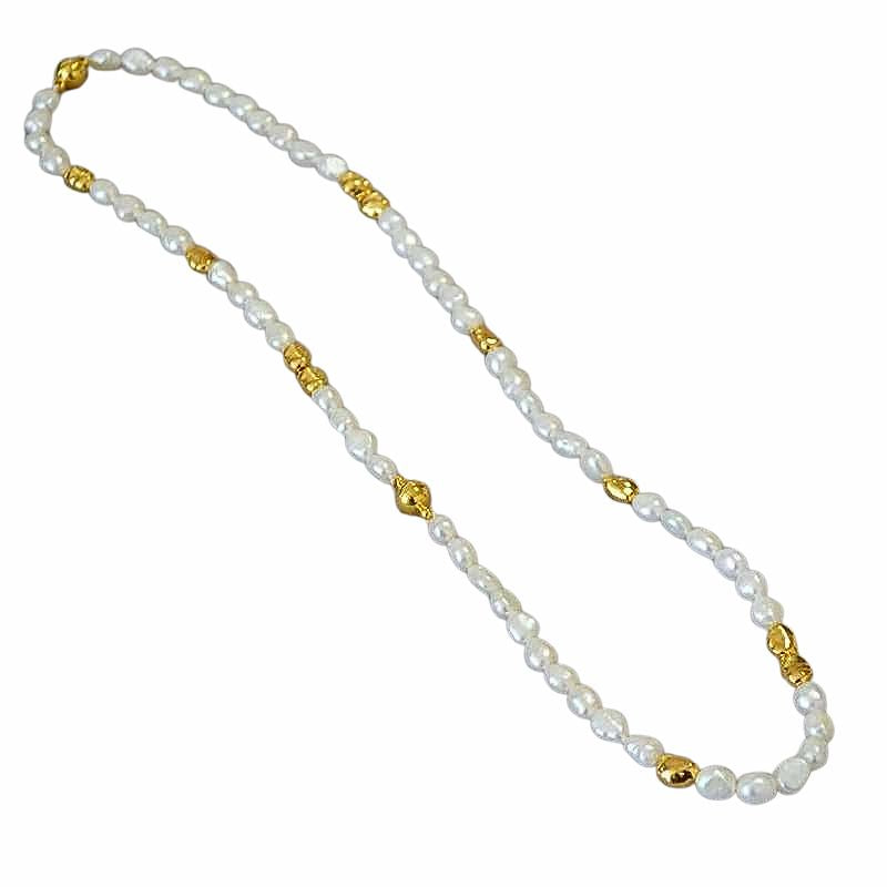 Elegante Onregelmatige Barokparelketting - Jantine voor een unieke stijl