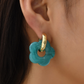 Elegante Gouden Vergulde Oorbellen voor Dames - Perfecte Glamour Accessoire