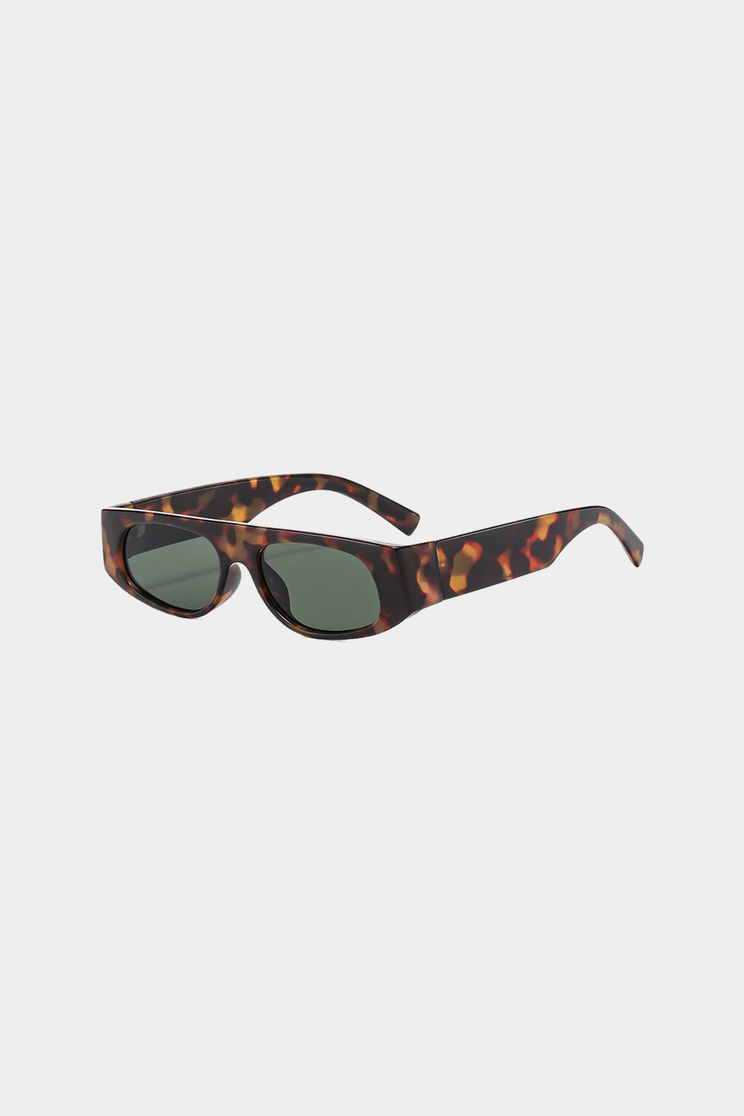 Modieuze leopardprint zonnebril