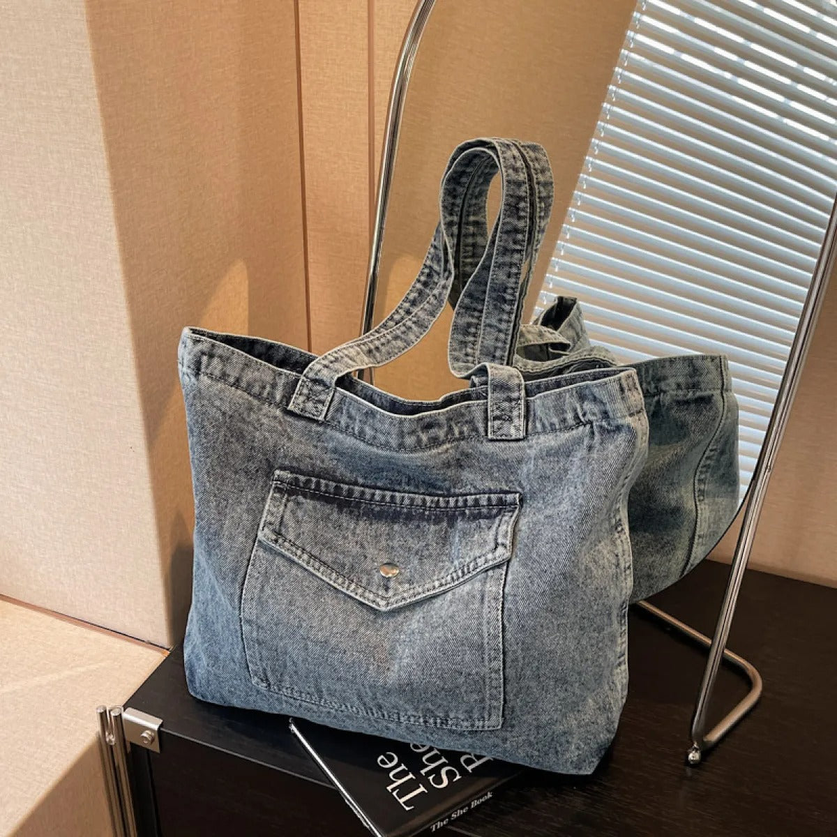 Damestas van denim in casual stijl - Marta