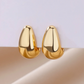 Dikke Druppel Stud Oorbellen - Stijlvol en Trendy Chelsea Design