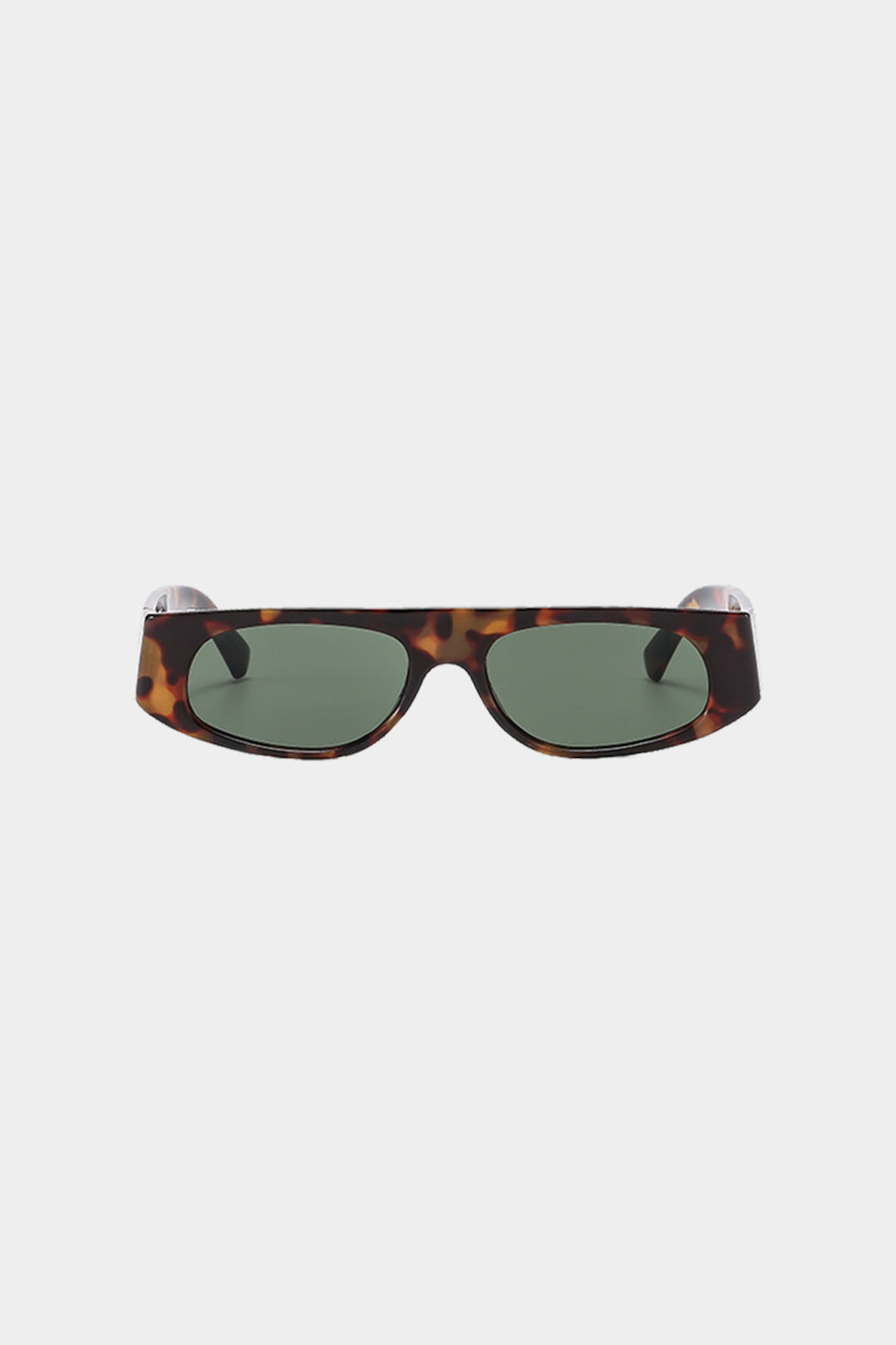 Modieuze leopardprint zonnebril