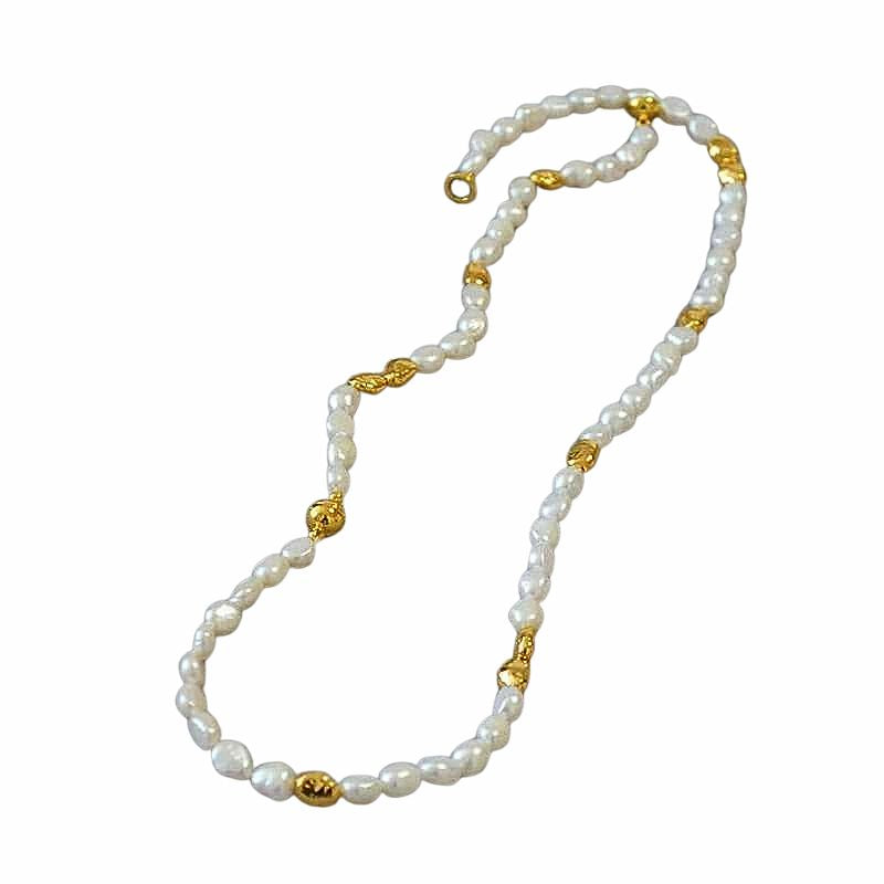 Elegante Onregelmatige Barokparelketting - Jantine voor een unieke stijl