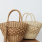 Ins Style Retro Holle Rietje Tas - Vintage Charme voor Chique Zomerse Looks