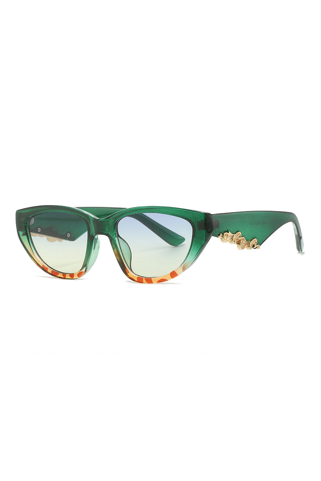 Chique Ombre Cat-Eye Zonnebril voor een Stijlvolle Look