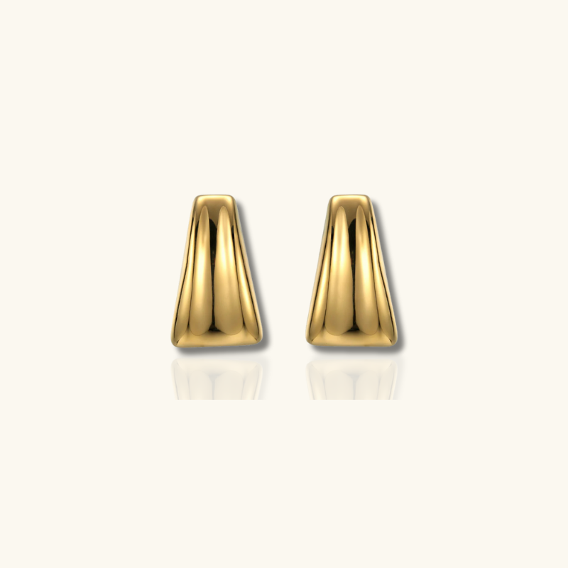 Stijlvolle Elegante Gouden Oorbellen Set - Mira voor een Luxe Look