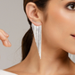 Stijlvolle Zilveren Tassel Oorbellen - Bernice voor een Elegante Look