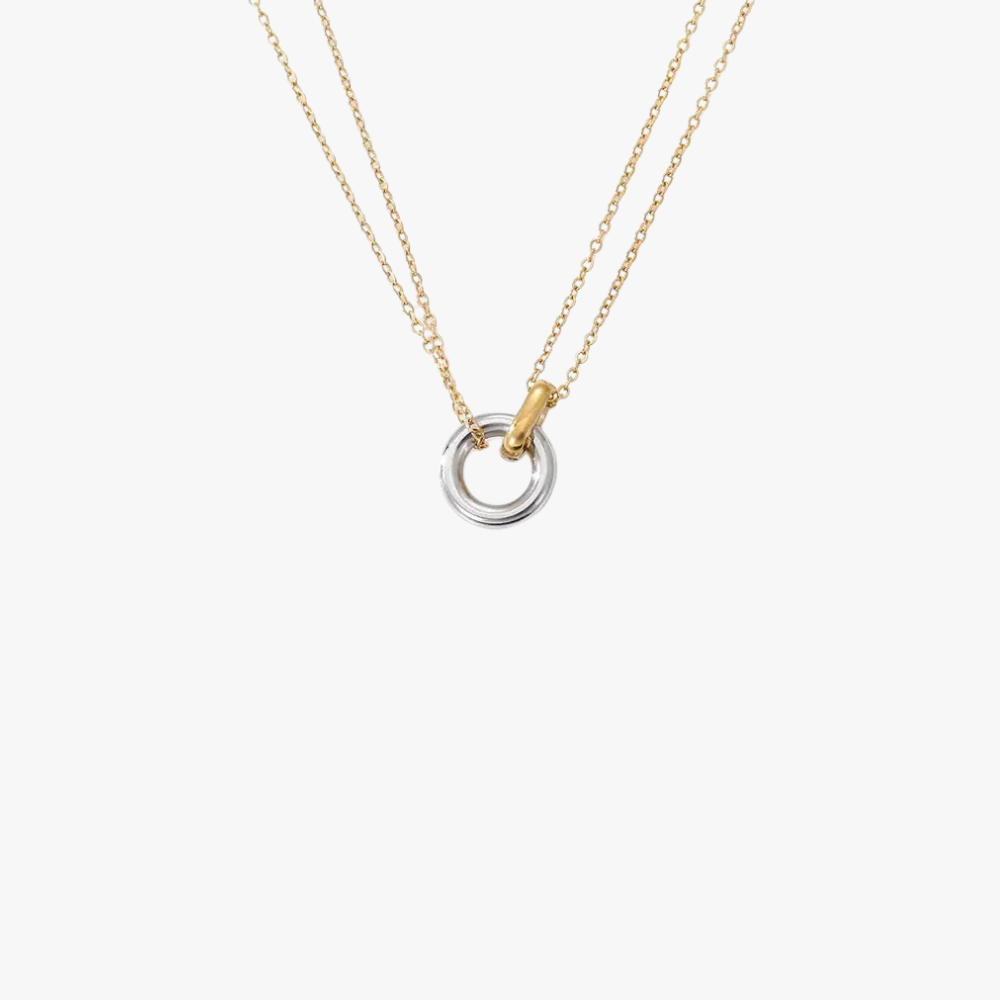 Stijlvolle ketting met elegant ring - een unieke toevoeging aan je garderobe