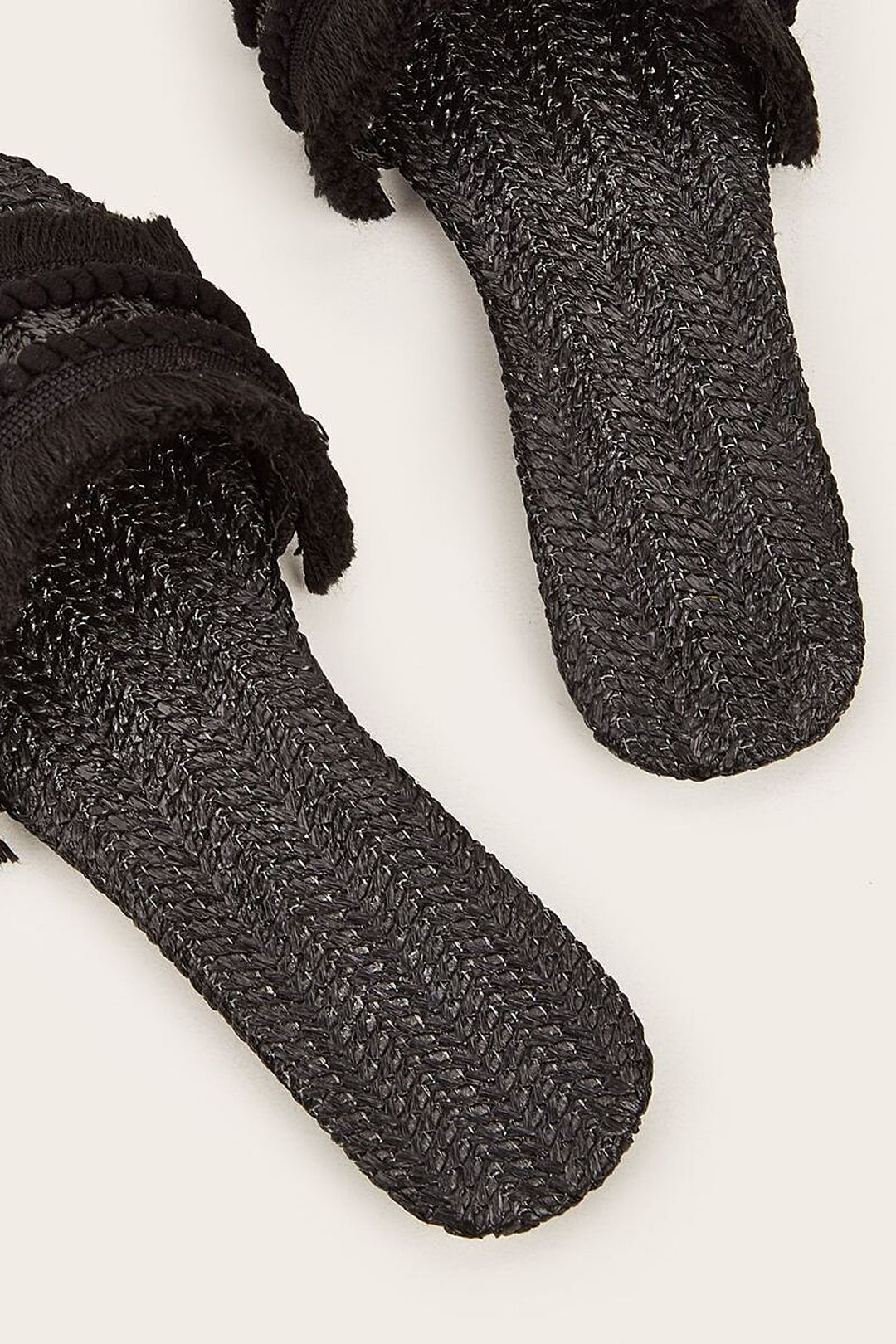 Chique Fringe Pantoffels voor Knusse Comfort