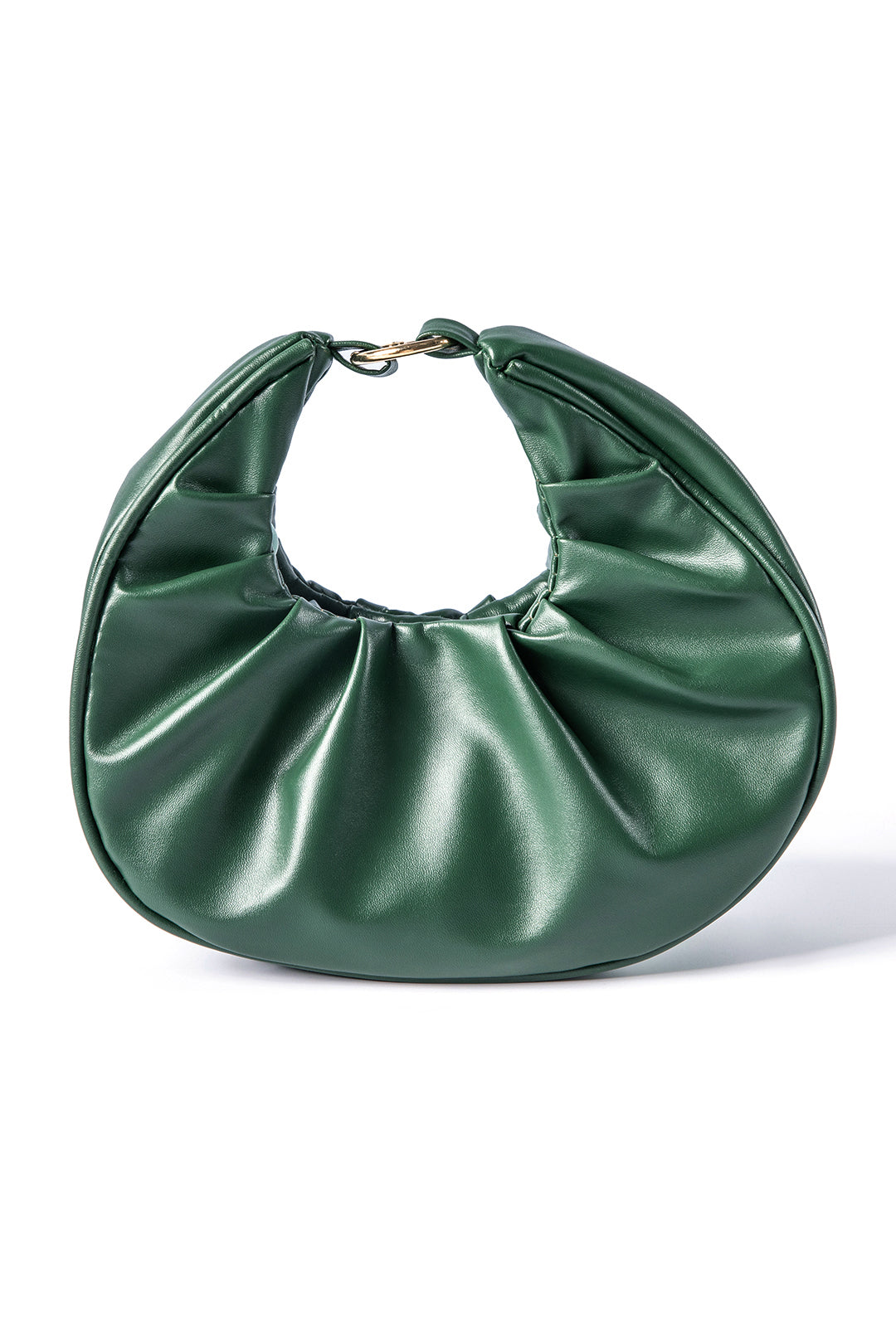 Chic Gerimpelde Faux Leren Handtas