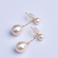 Luxueuze Elegante Pareloorbellen | Goudkleurig Design