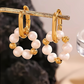 Stijlvolle Parel Bengelen Oorbellen - Lana voor een Elegante Look