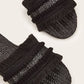 Chique Fringe Pantoffels voor Knusse Comfort