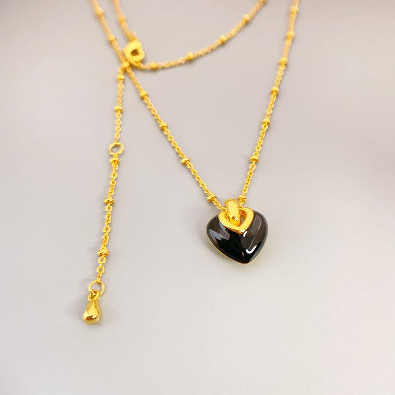 Elegante Franse Liefde Ketting - Demi Luxe en Tijdloos