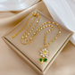 Zirkoon Zonnebloem Ketting - Elegante Scarlett Halsketting met Zonbloemontwerp