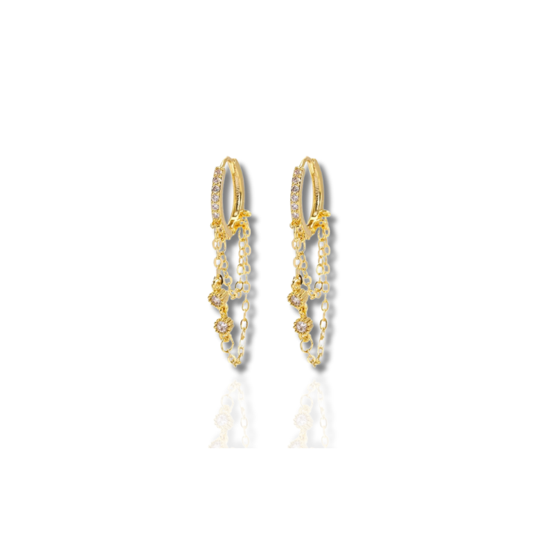 Luxe Glamour Oorbellen - Kiki