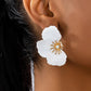 Chique Hibiscus Oorknopjes - Nadine Elegance