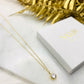 Femke Luxe Zirkoon Hanger Ketting - Elegant en opvallendAccessoire