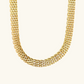 Omdat je graag een aantrekkelijke titel wil, zou ik voorstellen: Luxe Chunky Schakelketting van Gaas - Kelsey
