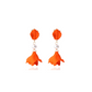 Elegante Dame Serenade Parel Oorbellen met Goudverguld Detail