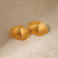 Stralende Bronzen Oorbellen