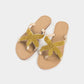 Zachte wollenslippers met parels voor een elegante en comfortabele uitstraling