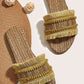 Chique Fringe Pantoffels voor Knusse Comfort