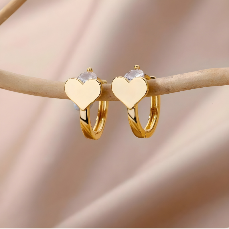 Hartjes Oorbellen - Love