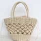 Ins Style Retro Holle Rietje Tas - Vintage Charme voor Chique Zomerse Looks