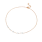 Verfraai je look met de elegante Verse Vijf-Parels Ketting - Victoria