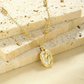 Elegante Gouden Rozen Hanger Ketting - Penelope, de perfecte sieradenset voor een stijlvolle uitstraling