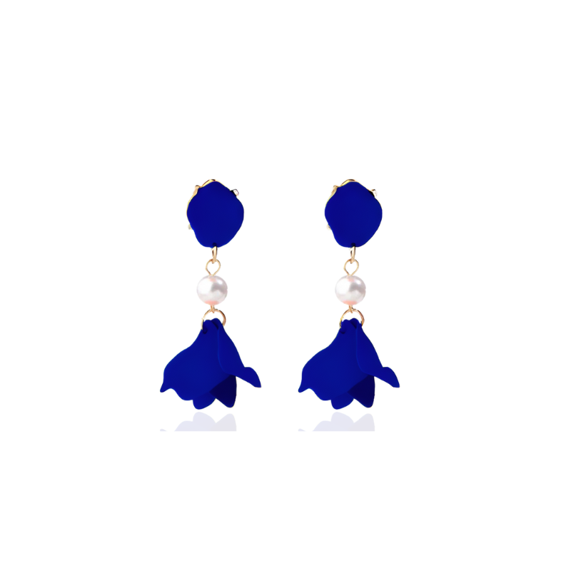 Elegante Dame Serenade Parel Oorbellen met Goudverguld Detail