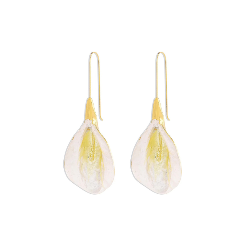 Elegante Bloem Bengelen Oorbellen - Bella voor een verfijnde look